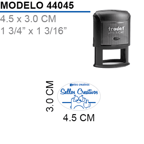 Sello-Autoentintable-Printy-44045-Azul