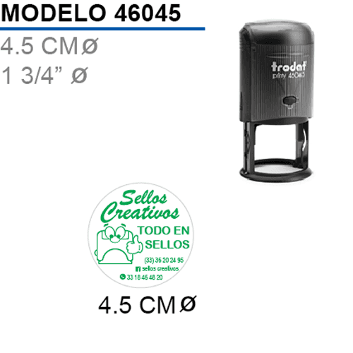 Sello-Autoentintable-Printy-46045-Verde