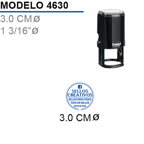 Sello-Autoentintable-Printy-4630-Azul