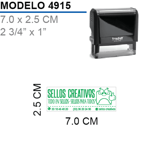 Sello-Autoentintable-Printy-4915-Verde