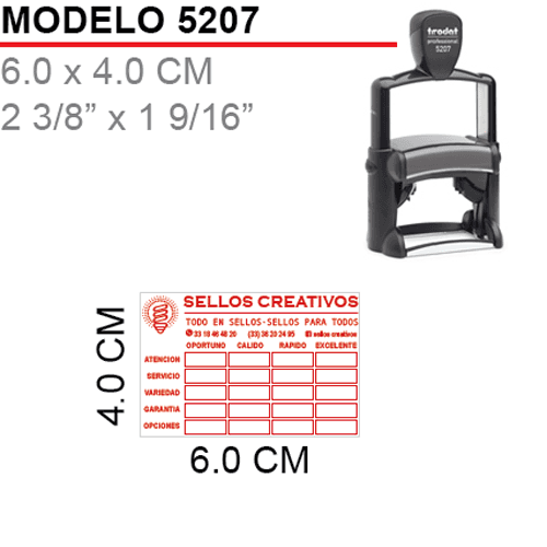 Sello-Autoentintable-Trodat-5207-Rojo