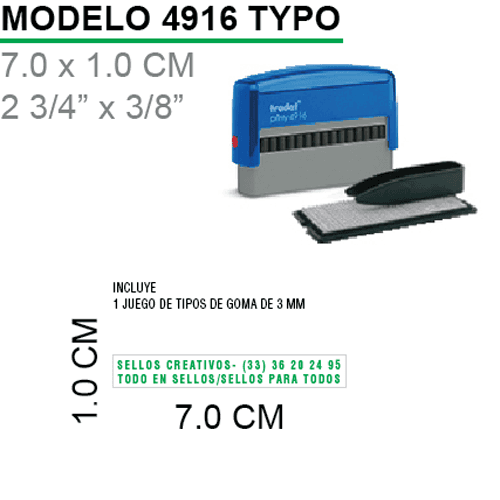Sello-Autoentintable-4916-Typo