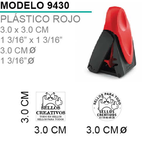 Sello-Autoentintable-9430-Rojo